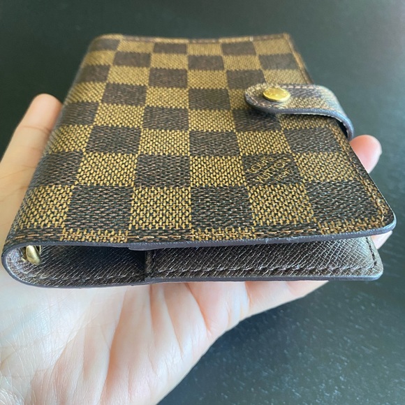 🎀Authentic LOUIS VUITTON Damier Ebene Agenda PM - Picture 7 of 10